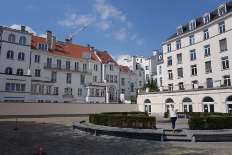 Original courtyard and facade