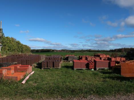 Reclamation yard in Sweden