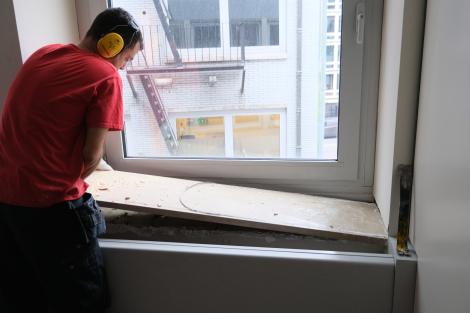 Salvaging window sills by RotorDC.